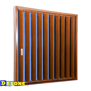 Operable Manual aluminium louver moveable  shutter